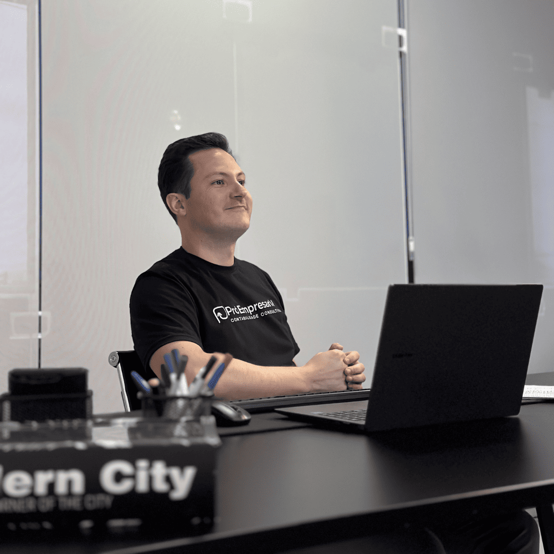 Retrato de Jean, representante da PRO Empresarial